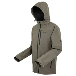 Męski softshell przeciwdeszczowy Arana | Brązowy