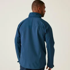 Męski softshell przeciwdeszczowy Arana | Niebieski