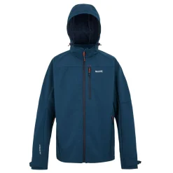 Męski softshell przeciwdeszczowy Arana | Niebieski