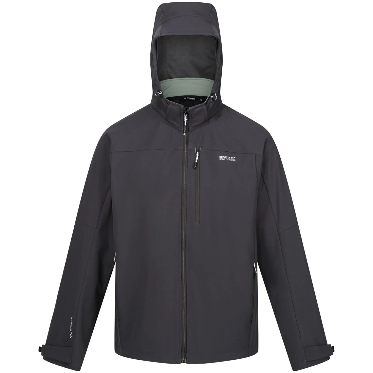 Męski softshell przeciwdeszczowy Arana | Szary