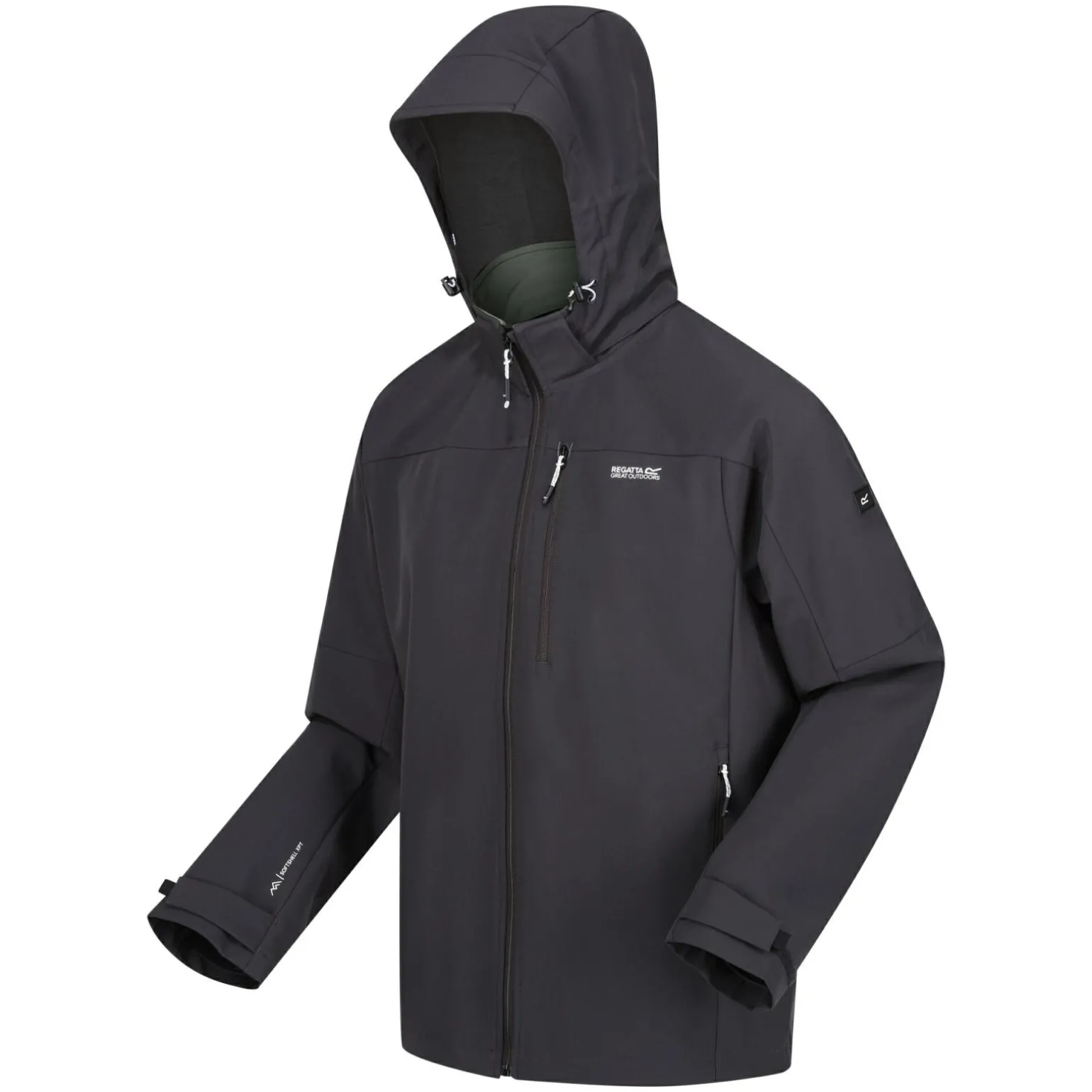 Męski softshell przeciwdeszczowy Arana | Szary