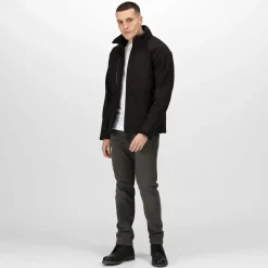 Męski softshell przeciwdeszczowy Apex | Czarny