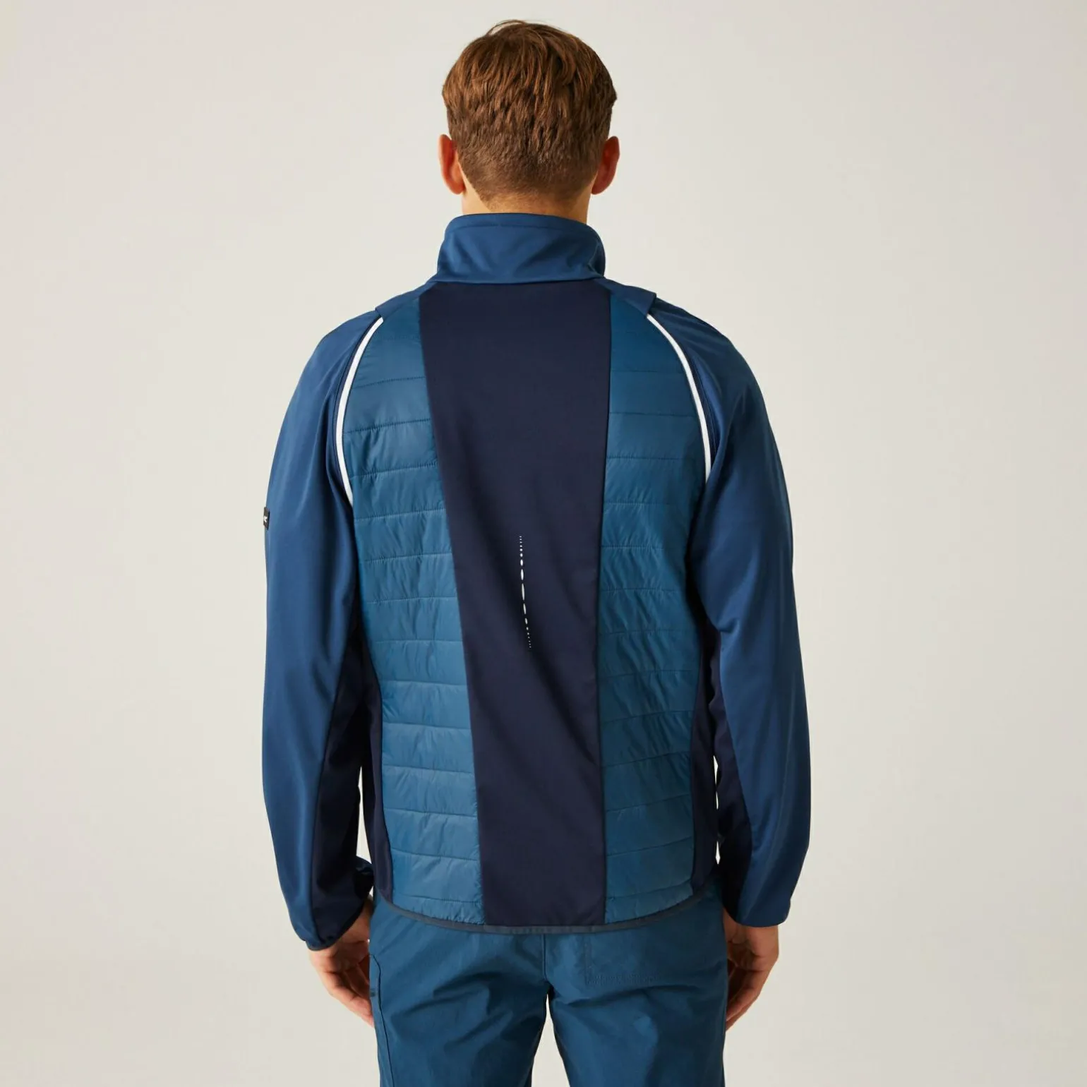 Męski softshell Steren Hybrid II | Niebieski