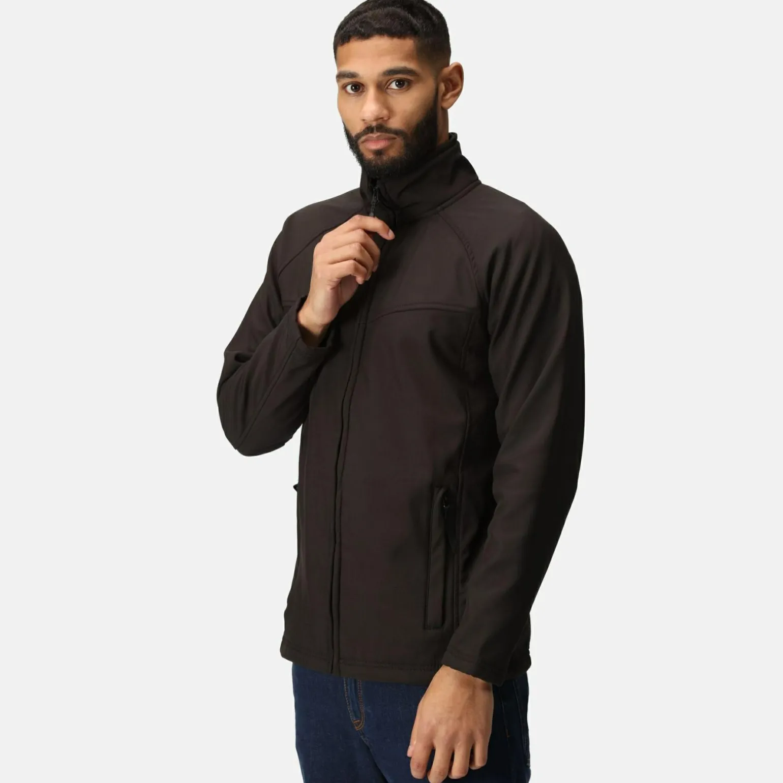 Męski softshell Uproar | Czarny