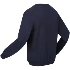 Męski sweter z dzianiny Kaelen | Granatowy