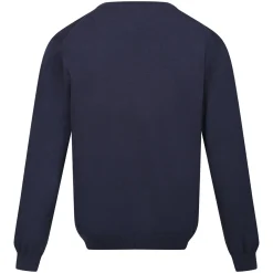 Męski sweter z dzianiny Kaelen | Granatowy