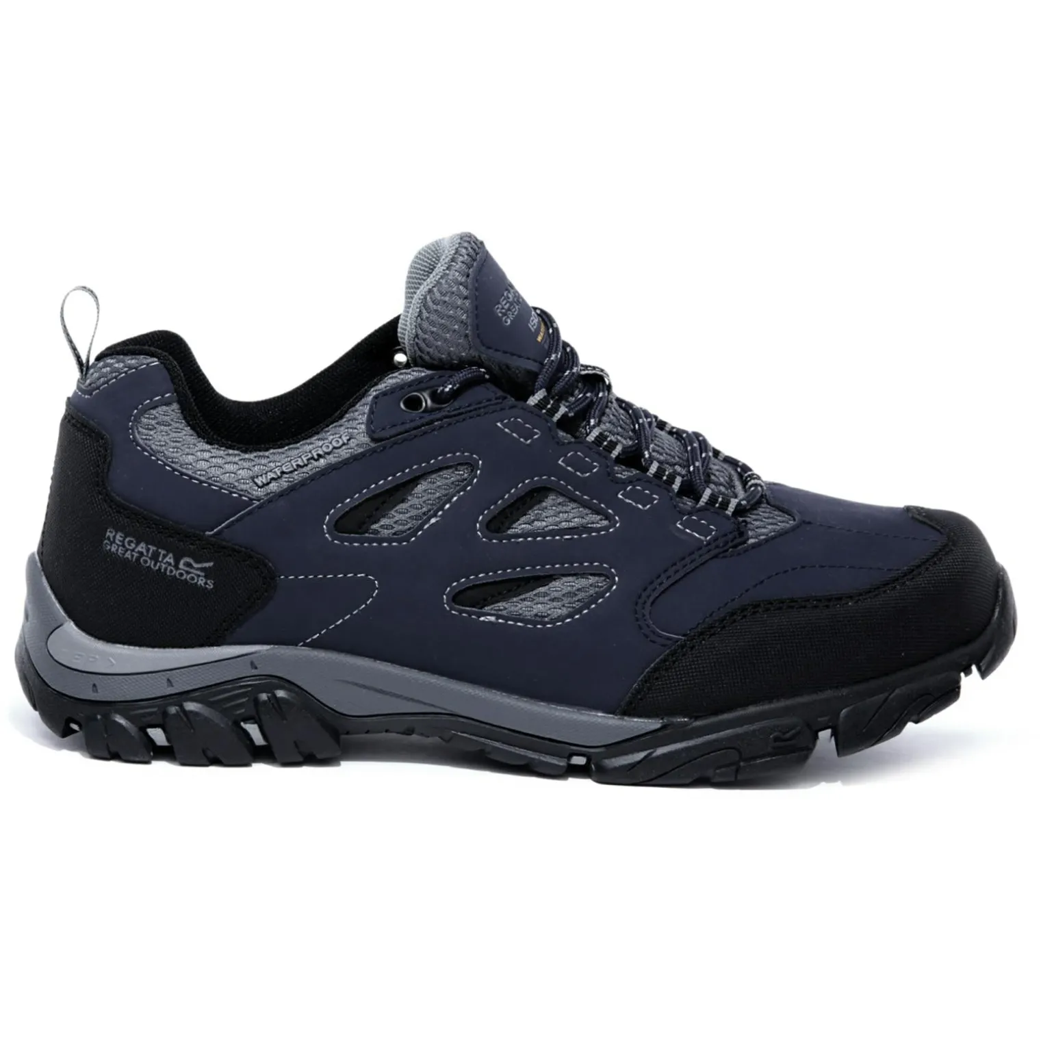 Męskie buty trekkingowe HolcombeIEP Low | Granatowo-szary