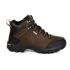 Męskie buty trekkingowe skórzane Burrell | Brązowy