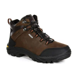 Męskie buty trekkingowe skórzane Burrell | Brązowy