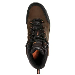 Męskie buty trekkingowe skórzane Burrell | Brązowy