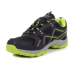 Męskie buty trekkingowe Vendeavour | Granatowo-żółty