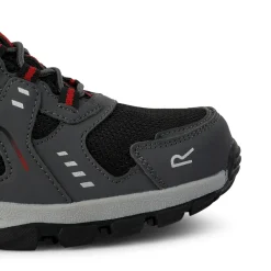 Męskie buty trekkingowe Vendeavour | Szaro-czerwony