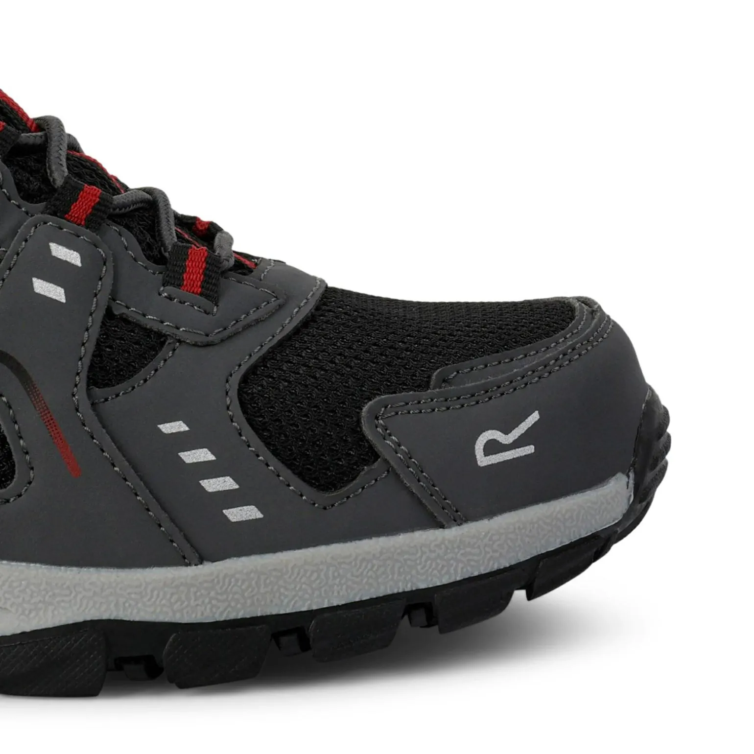 Męskie buty trekkingowe Vendeavour | Szaro-czerwony