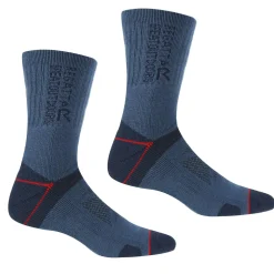 Męskie skarpety Blister Protect II | Granatowo-niebieski
