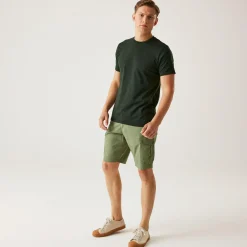 Męskie spodenki casual Ruwan | Zielony