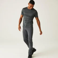 Męskie spodnie trekkingowe Xert Stretch III Zip Off | Szary
