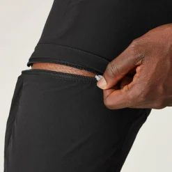 Męskie spodnie trekkingowe Xert Stretch III Zip Off | Czarny
