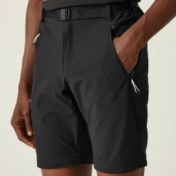 Męskie spodnie trekkingowe Xert Stretch III Zip Off | Czarny