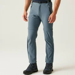 Męskie spodnie trekkingowe Xert Stretch III Zip Off | Niebieski