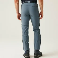 Męskie spodnie trekkingowe Xert Stretch III Zip Off | Niebieski