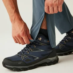 Męskie spodnie trekkingowe Xert Stretch III Zip Off | Niebieski