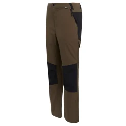 Męskie spodnie trekkingowe ze streczem Questra V | Szarozielono-czarny