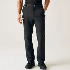 Męskie spodnie z odpinanymi nogawkami Leesville III Zip Off | Szary