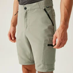 Męskie spodnie z odpinanymi nogawkami Leesville III Zip Off | Brązowy