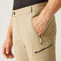 Męskie spodnie z odpinanymi nogawkami Highton Zip Off | Beżowy