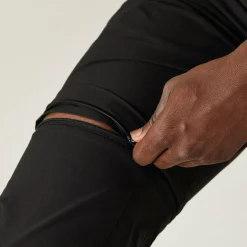 Męskie spodnie z odpinanymi nogawkami Highton Zip Off | Czarny