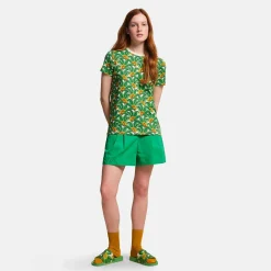 Orla Kiely - Damska koszulka | Zielony