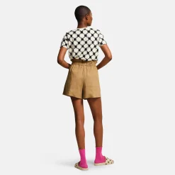 Orla Kiely - Damska koszulka | Czarny