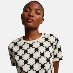 Orla Kiely - Damska koszulka | Czarny