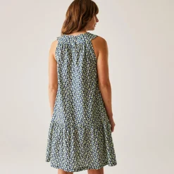 Orla Kiely - Damska sukienka Summer II | Niebieski