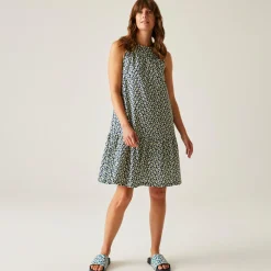 Orla Kiely - Damska sukienka Summer II | Niebieski
