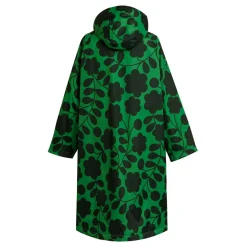 Orla Kiely - Damski płaszcz plażowy wodoodporny Changing Robe | Zielony