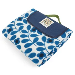 Orla Kiely - koc piknikowy Printed | Niebieski