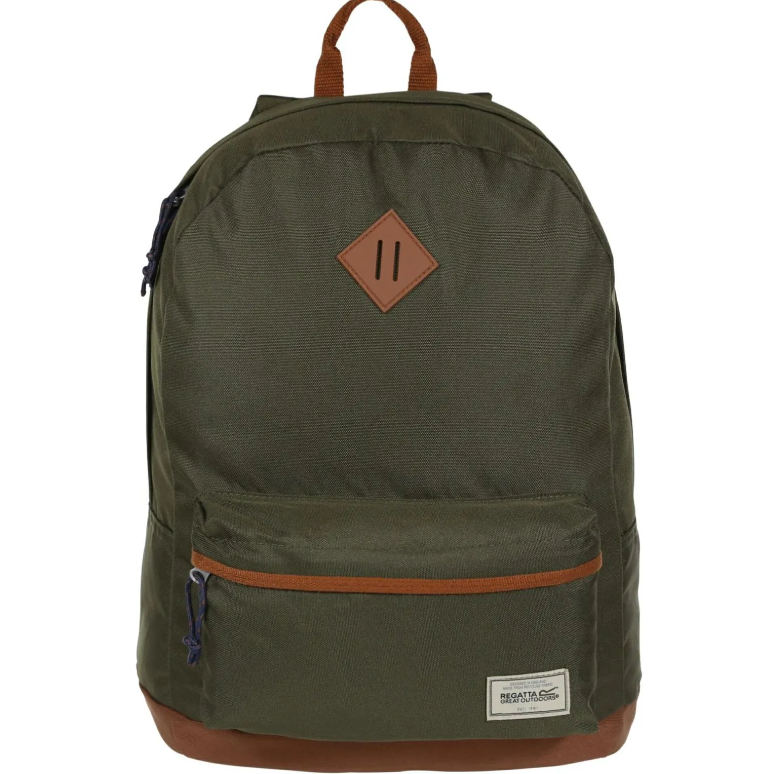 Plecak z kieszenią na laptop Stamford 20L | Ciemne khaki