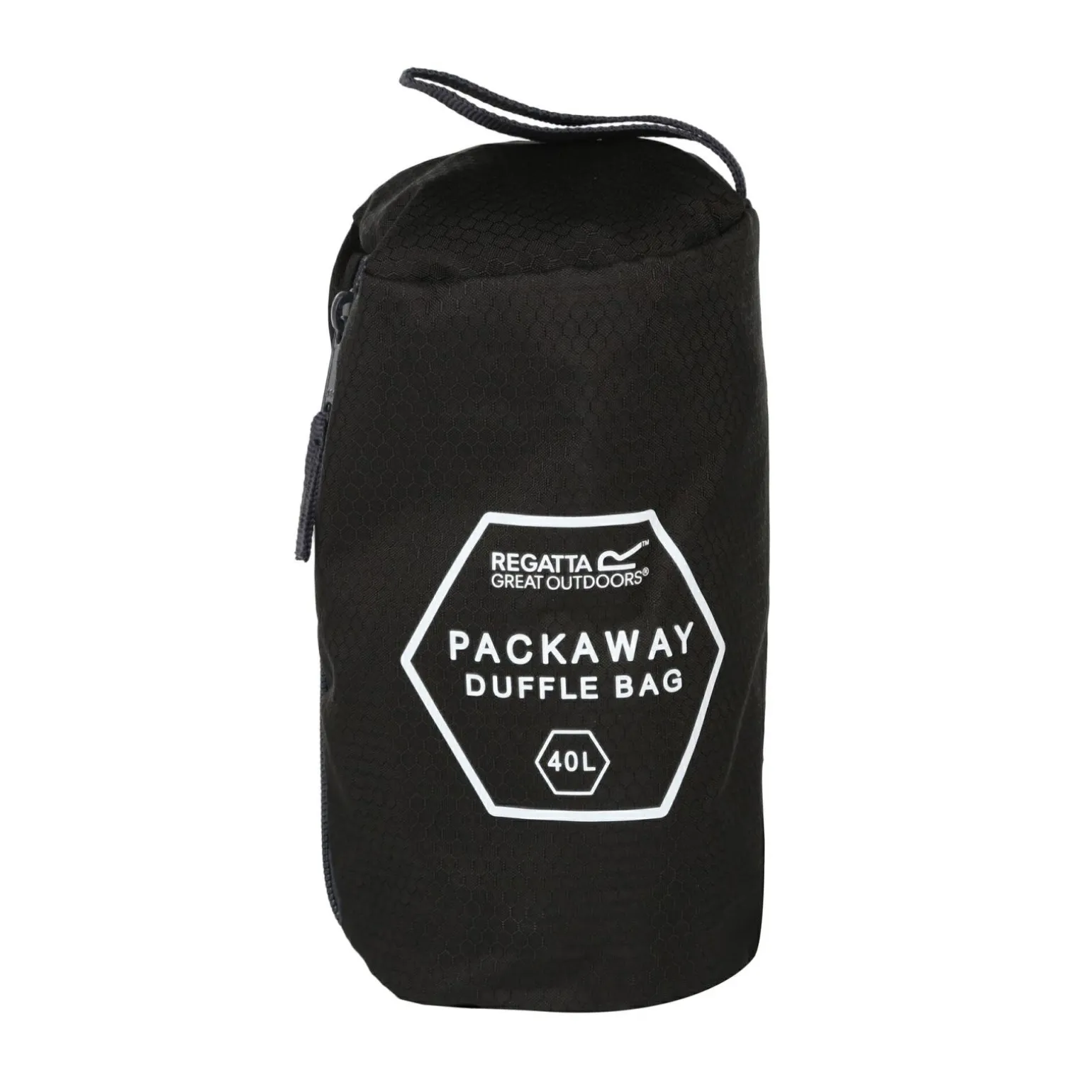 Torba sportowa Packaway Duff 40L | Czarny