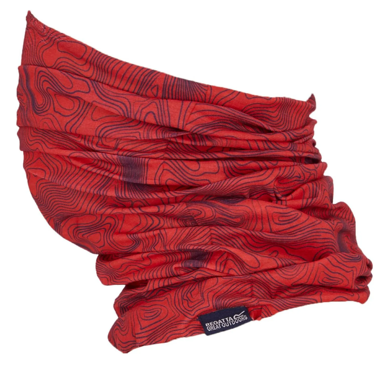Unisex komin Printed II | Pomarańczowy