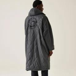 Unisex płaszcz plażowy Quilted | Szary