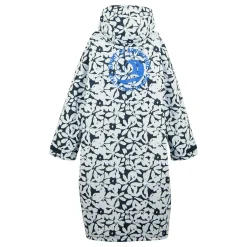 Unisex płaszcz plażowy wodoodporny Changing Robe | Niebieski