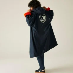 Unisex płaszcz plażowy wodoodporny Changing Robe | Niebieski