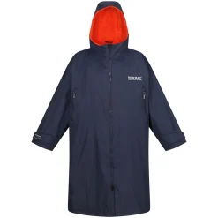 Unisex płaszcz plażowy wodoodporny Changing Robe | Niebieski