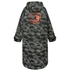 Unisex płaszcz plażowy wodoodporny Changing Robe | Szary