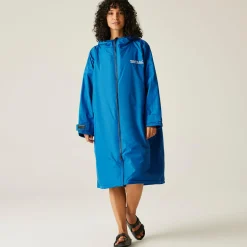 Unisex płaszcz plażowy wodoodporny Changing Robe | Niebieski