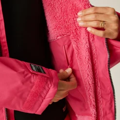 Unisex płaszcz plażowy wodoodporny Changing Robe | Różowy
