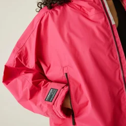 Unisex płaszcz plażowy wodoodporny Changing Robe | Różowy