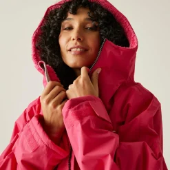 Unisex płaszcz plażowy wodoodporny Changing Robe | Różowy