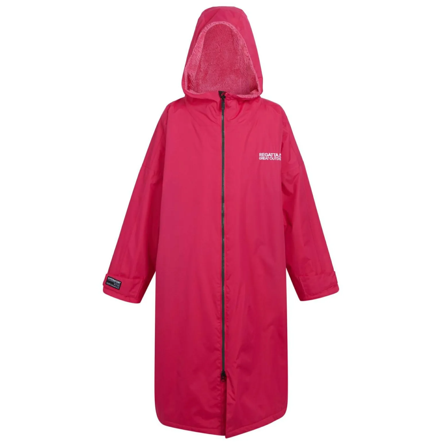 Unisex płaszcz plażowy wodoodporny Changing Robe | Różowy